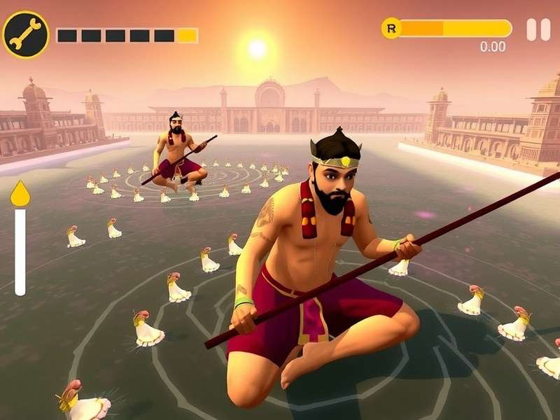 Divine Ganges Ceremony Gameplay Screenshot